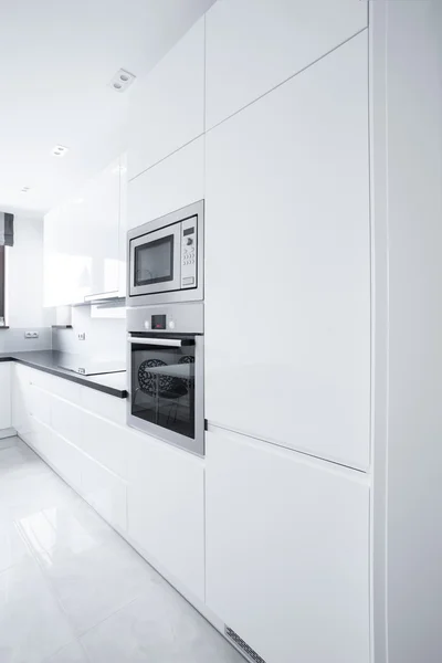 白色的厨房单元 — 图库照片