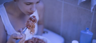 Bulimia ile kız