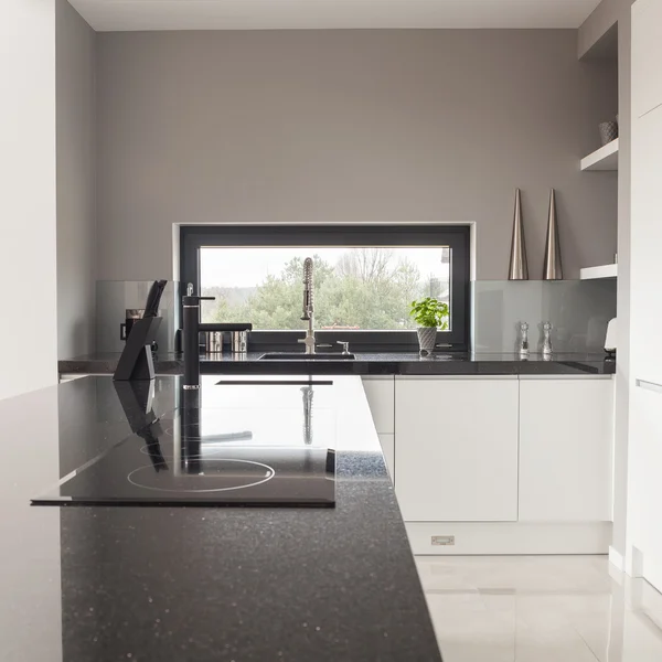 Modrn design keuken — Stockfoto