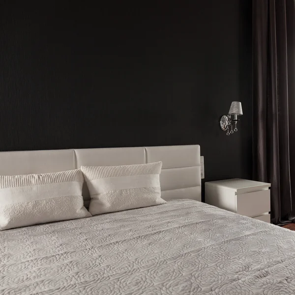 Luxus elegantes Schlafzimmer — Stockfoto