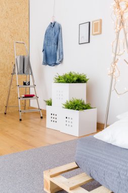Sanatçı atelier iç