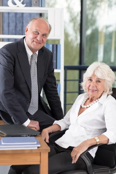 Personas mayores y sus carreras — Foto de Stock