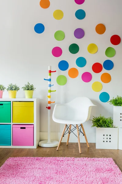 Multicolor room for children — Stock Photo, Image