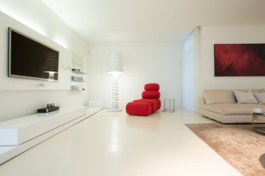 Modern oturma odası tasarımı