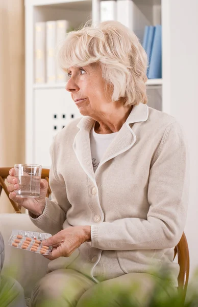 Vakar över man — Stockfoto