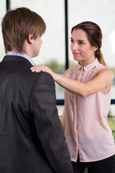 Bilden av två affärsmän — Stockfoto