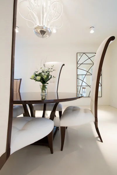 Exclusieve dining room — Stockfoto