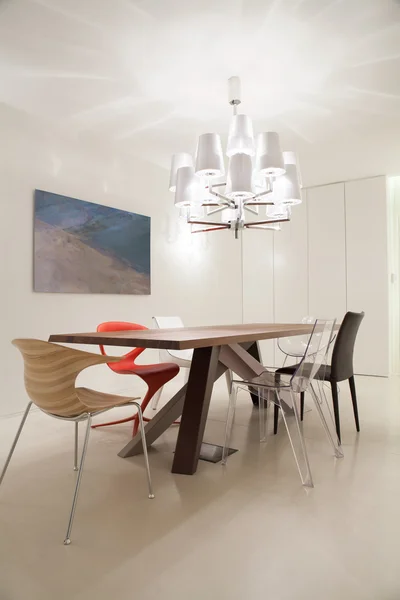 Astonishing contemporary dining room — Stock fotografie