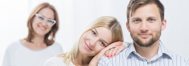 Genç kadın ve -in-Law