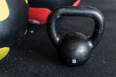 Close-up of kettlebell