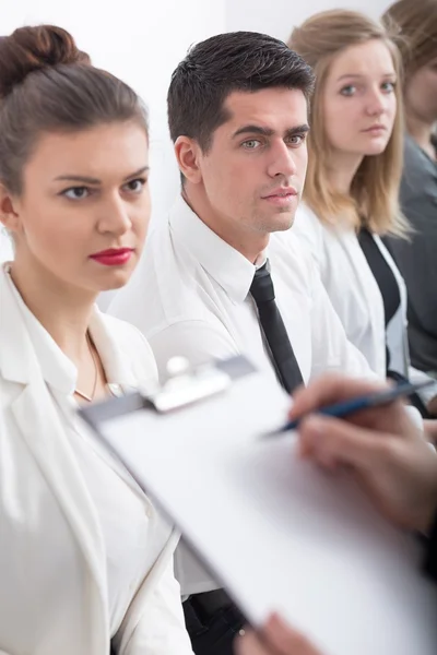 Anuncio de los resultados del examen — Foto de Stock