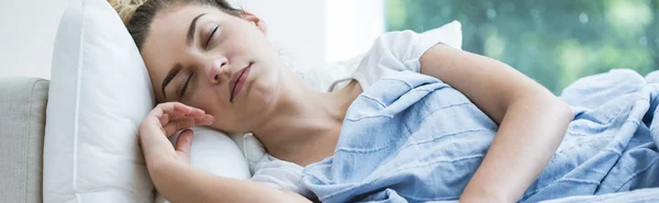 Tired during illness — Stock Photo, Image