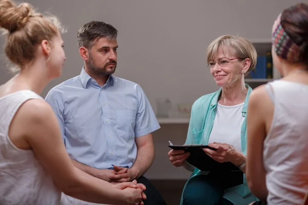 Meeting of support group — Stock Photo, Image