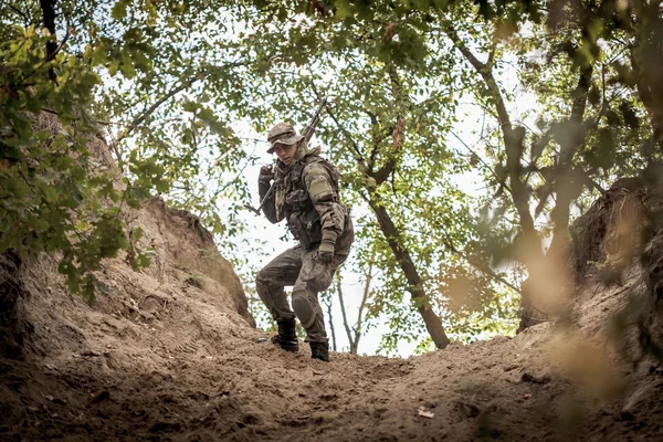 stock image Hunter in the forest