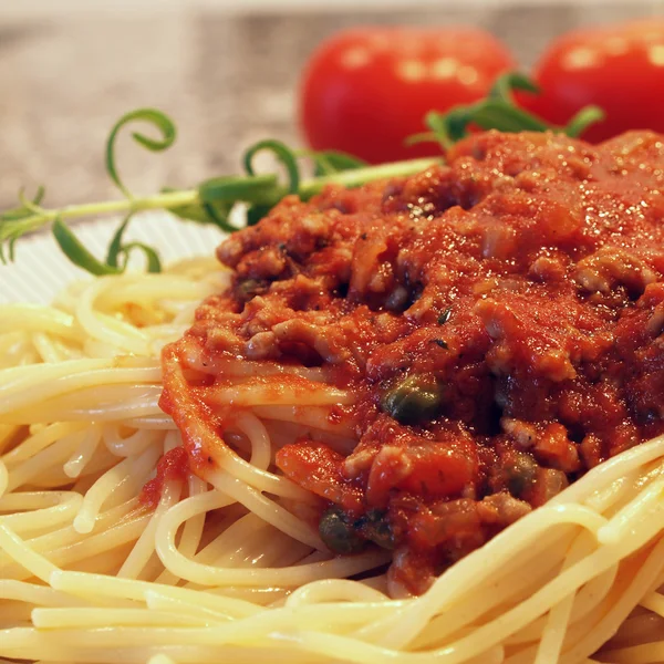 Italienische Spaghetti Bolognese — Stockfoto