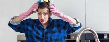 Umutsuzluk mükemmel ev kadını