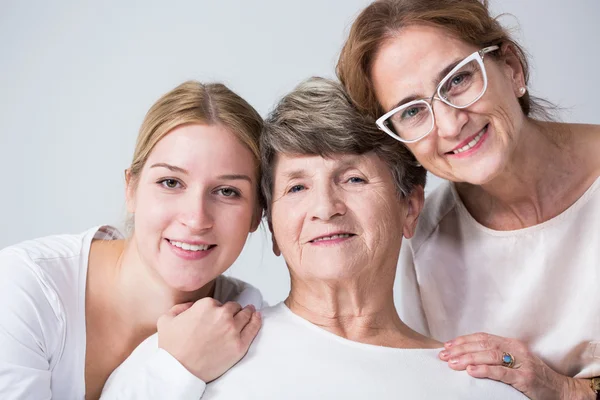 Multigenerational family spending time together — Stock Photo, Image