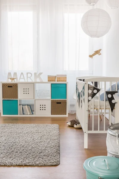 现代婴儿的房间 — 图库照片