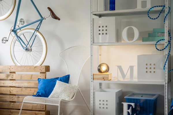 Minimalistische kamer decoraties — Stockfoto