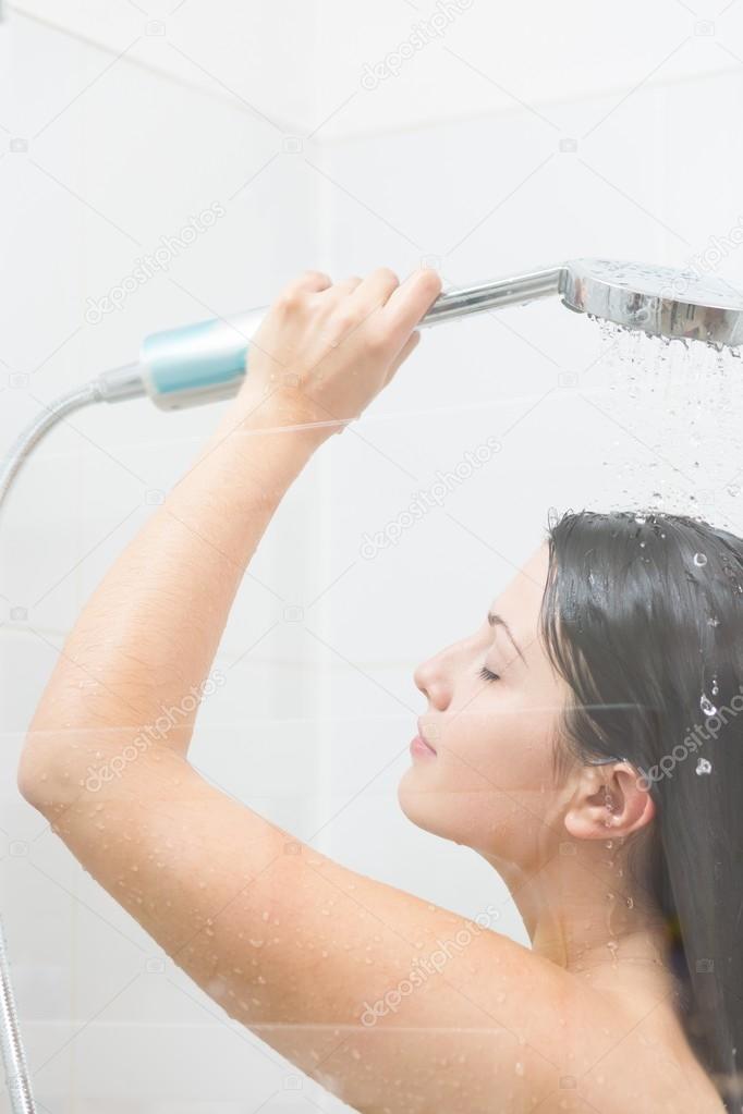 Hot Girl Taking A Shower