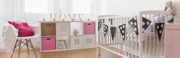 Girl nursery ideas — Stock Photo, Image