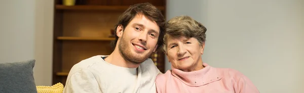 Man with ward — Stock Photo, Image