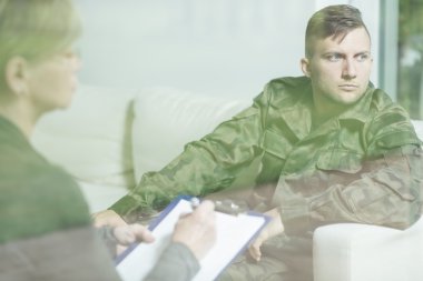 Ruhsal bozukluk olan asker