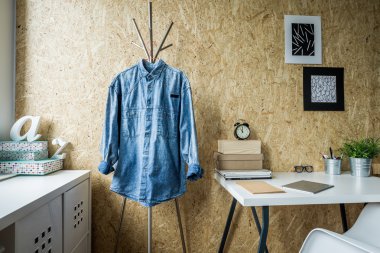 Trendy sert karton duvar