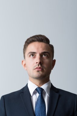 İşadamı önden görünümü