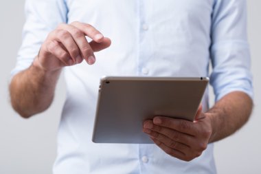 Tabletli iş adamı