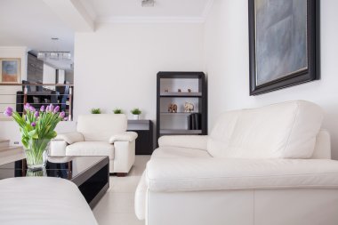 Beyaz ve temiz tasarım