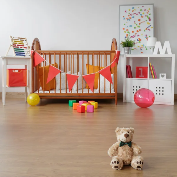 Amplia habitación infantil interior — Foto de Stock