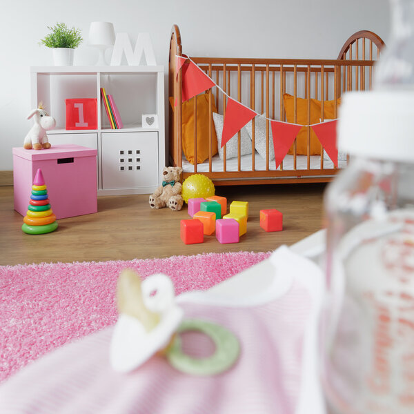 Уютное место для новорожденного ребенка
