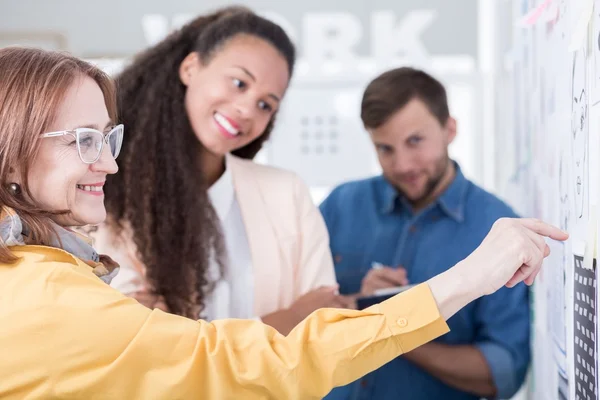 I tirocinanti stanno imparando — Foto Stock