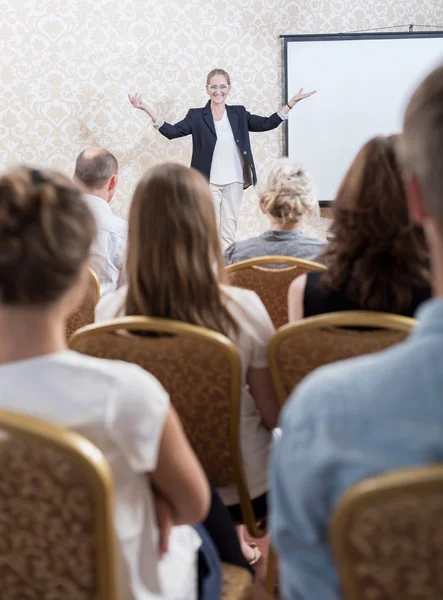 Teaching other people — Stock Photo, Image