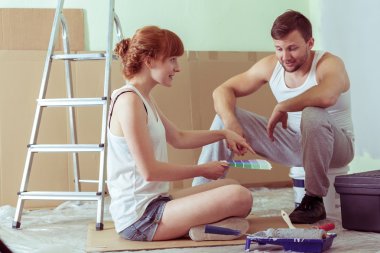 Bir renk gösterilen