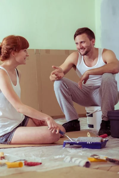 Couple is happy — Stock Photo, Image