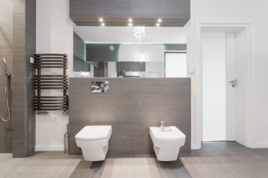 Pahalı modern banyo