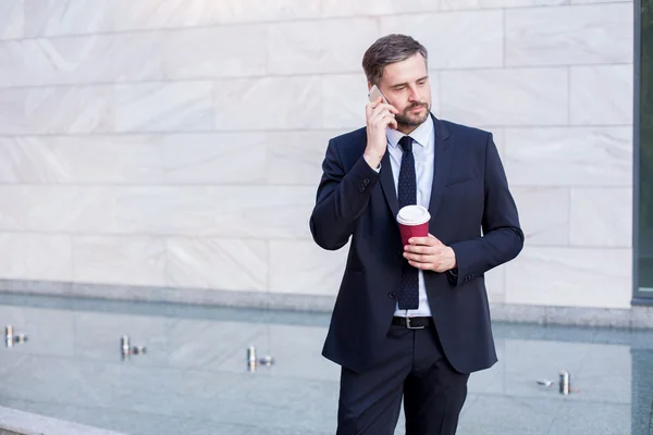 Kurze Kaffeepause — Stockfoto