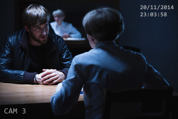 Recorded interrogation of suspect 