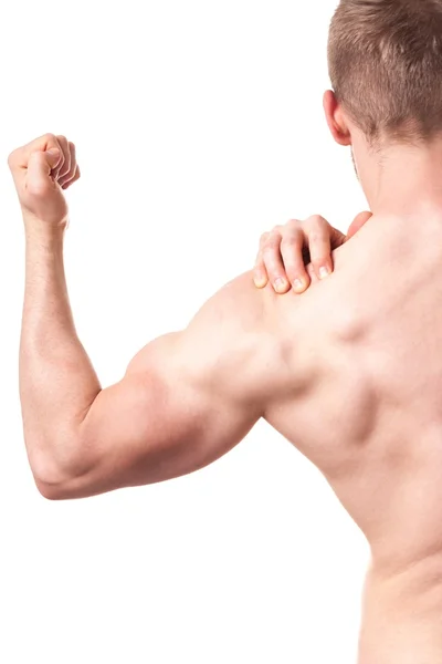 Pain of arm — Stock Photo, Image