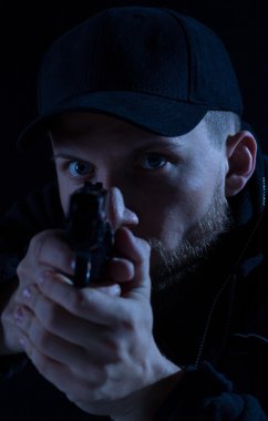 Polis çekim için hazır
