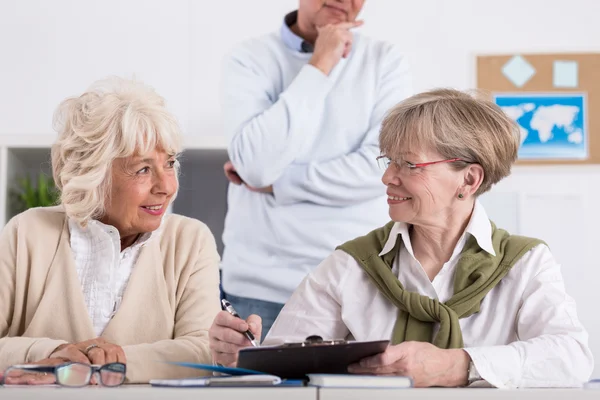 Senior business people — Stock Photo, Image