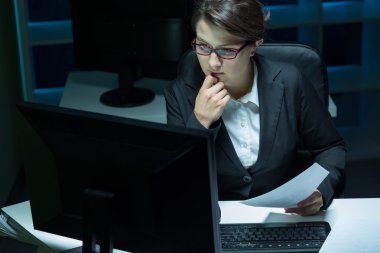 Gece vardiyası iş başında