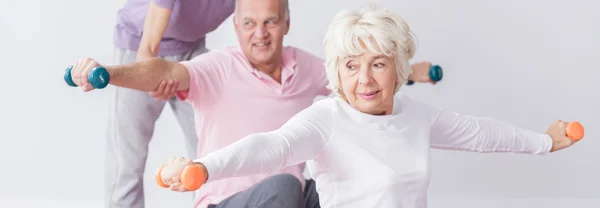 Starke Körper nach Fitness — Stockfoto