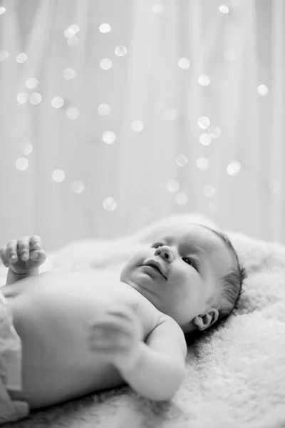 小刚出生的婴儿 — 图库照片