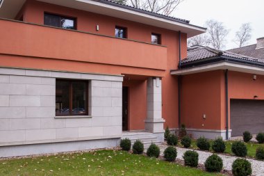 Dış görünümü yeni Villa