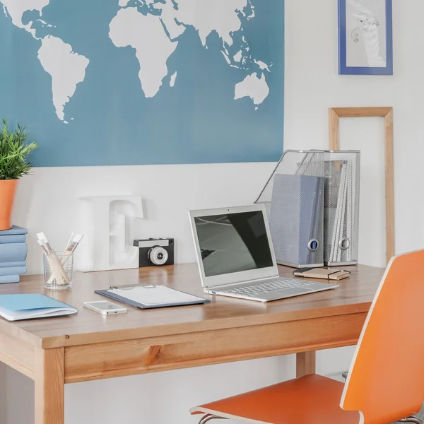 Study space for teenager boy — Stock Photo, Image