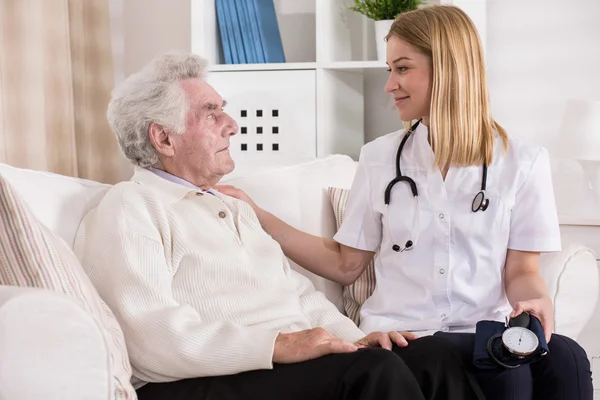 Private medical home care — Stock Photo, Image