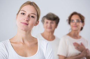 İçerik çekici kadın